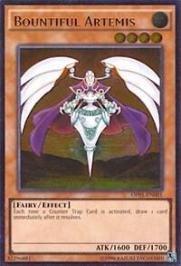 Yu-Gi-Oh! - Bountiful Artemis (OP01-EN001) - OTS Tournament Pack 1 - Unlimited Edition - Ultimate Rare