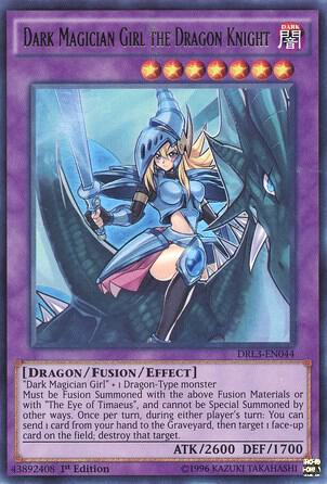 Dark Magician Girl the Dragon Knight (DRL3-EN044) - Dragons of Legend: Unleashed - 1st Edition - Ultra Rare