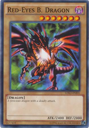 Yu-Gi-Oh! - Red-Eyes B. Dragon - LDK2-ENJ01 - Common - Unlimited Edition - Legendary Decks II