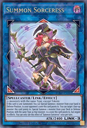 Morning Star Farm Yugioh Summon Sorceress - JUMP-EN084 - Ultra Rare