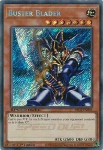 Buster Blader - SBCB-EN003 - Secret- 1st Edition Speed Duel