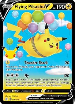 Flying Pikachu V - 006/025 - Ultra Rare - Celebrations - NM/M - New