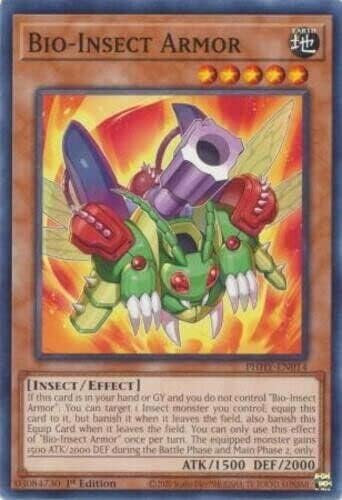 Bio-Insect Armor - PHHY-EN014 - Common Yugioh