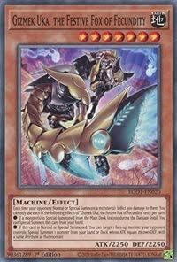 Gizmek Uka, The Festive Fox of Fecundity - EGO1-EN020 - Common - 1st Edition
