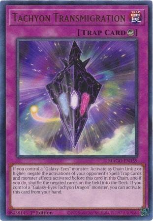 Tachyon Transmigration - MAGO-EN159 - Gold Rare - 1st Edition