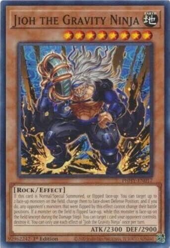 Jioh The Gravity Ninja - PHHY-EN017 - Common Yugioh