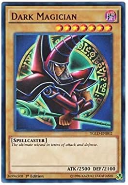 02 Dark Magician Black Magician (Ultra Rare) 1st Edition YGLD-ENB