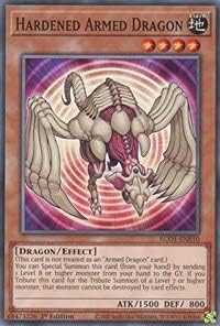 Hardened Armed Dragon - EGO1-EN010 - Common - 1st Edition