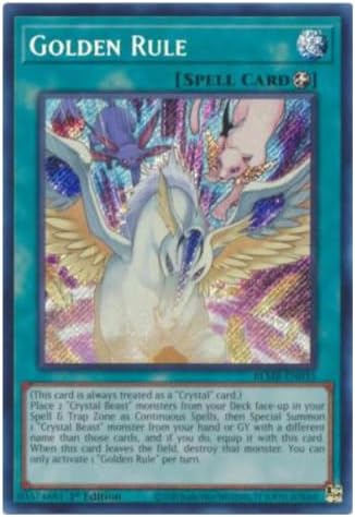 Golden Rule BLMR-EN035 Secret Rare YuGiOh