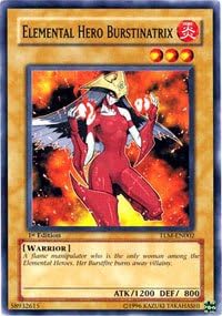 Yu-Gi-Oh! - Elemental Hero Burstinatrix (TLM-EN002) - The Lost Millennium - Unlimited Edition - Common by Yu-Gi-Oh!