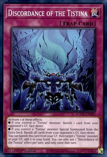 Discordance of The Tistina - AGOV-EN092 - Common - 1st Edition