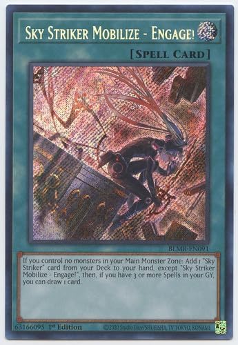 Sky Striker Mobilize - Engage! - BLMR-EN091 - Secret Rare - 1st Edition
