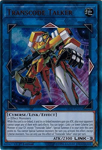 Konami Yu-Gi-Oh! - Transcode Talker - Starter Deck: Codebreaker - Ultra Rare - 1st Edition