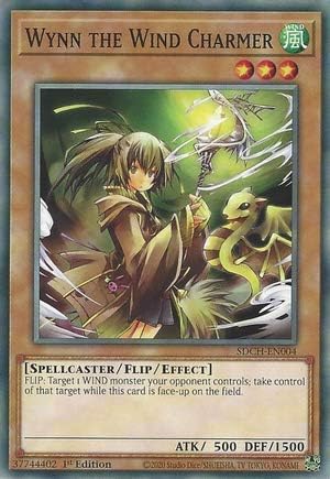 Wynn The Wind Charmer - SDCH-EN004 - Common - 1st Edition