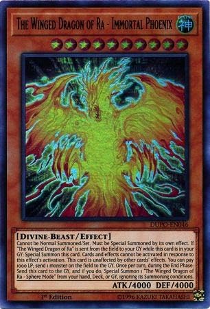 YU-GI-OH! - The Winged Dragon of Ra - Immortal Phoenix - Ultra Rare - 1st Edition - Duel Power