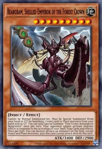 Beargram, Shelled Emperor of The Forest Crown - PHHY-EN021 - Ultra Rare Yugioh - 1st Edition