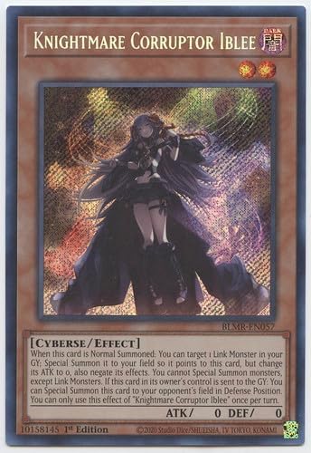 Knightmare Corruptor Iblee - BLMR-EN057 - Secret Rare - 1st Edition