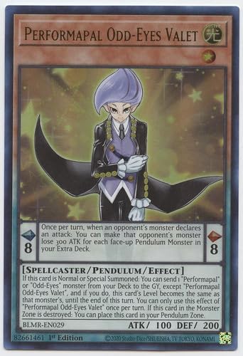 Performapal Odd-Eyes Valet - Ultra Rare - 1st Edition