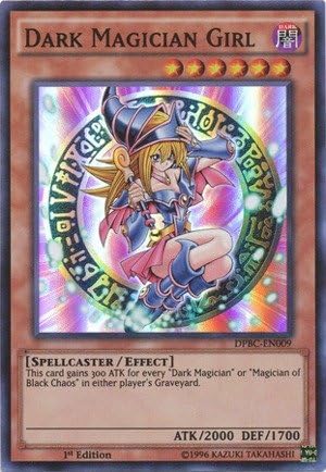 Yu-Gi-Oh! - Dark Magician Girl (DPBC-EN009) - Duelist Pack 16: Battle City - 1st Edition - Super Rare by Yu-Gi-Oh!