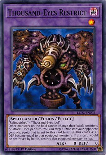 Thousand-Eyes Restrict - LED2-EN005 - Common - 1st Edition - Legendary Duelists: Ancient Millennium (1st Edition)