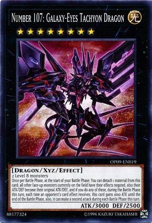 Yu-Gi-Oh! - Number 107: Galaxy-Eyes Tachyon Dragon - OP09-EN019 - Common - Unlimited - OTS Tournament Pack 9