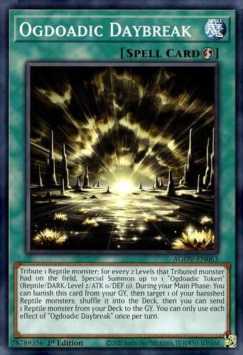 Ogdoadic Daybreak - AGOV-EN063 - Common - 1st Edition