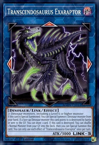 Transcendosaurus Exaraptor - AGOV-EN044 - Common - 1st Edition