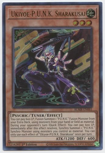 Ukiyoe-P.U.N.K. Sharakusai - BLMR-EN061 - Ultra Rare - 1st Edition