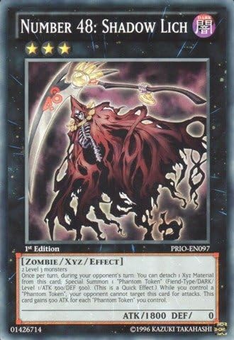 Yu-Gi-Oh! - Number 48: Shadow Lich (PRIO-EN097) - Primal Origin - Unlimited Edition - Common