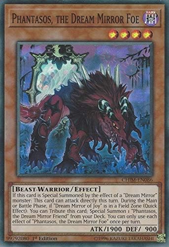 Yu-Gi-Oh! - Phantasos, The Dream Mirror Foe - CHIM-EN086 - Super Rare - 1st Edition - Chaos Impact