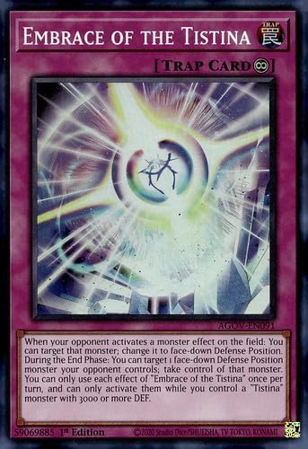 Embrace of The Tistina - AGOV-EN091 - Super Rare - 1st Edition