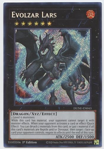 Evolzar Lars - DUNE-EN043 - Secret Rare - 1st Edition