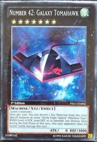 Yu-Gi-Oh! - Number 42: Galaxy Tomahawk (PRIO-EN092) - Primal Origin - Unlimited Edition - Common