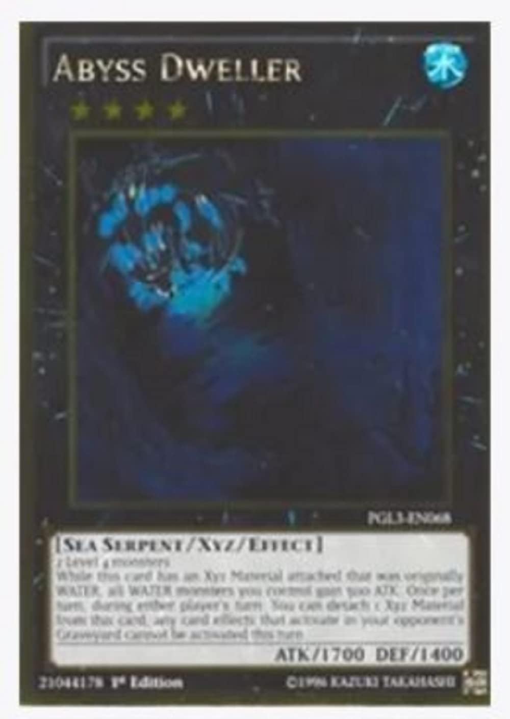 Abyss Dweller PGL3-EN068 1st Edition Gold Rare - Premium Gold: Infinite Gold