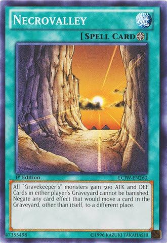 Yu-Gi-Oh! - Necrovalley (LCJW-EN260) - Legendary Collection 4: Joey's World - 1st Edition - Common by Yu-Gi-Oh!