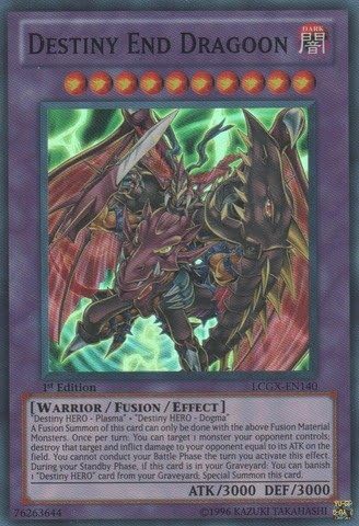 YU-GI-OH! - Destiny End Dragoon (LCGX-EN140) - Legendary Collection 2 - Unlimited Edition - Super Rare