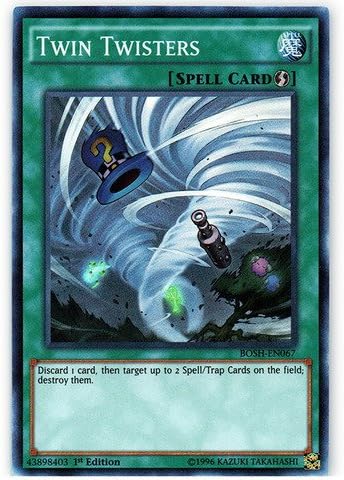 Yu-Gi-Oh! - Twin Twisters (BOSH-EN067) - Breakers of Shadow - 1st Edition - Super Rare by Yu-Gi-Oh!