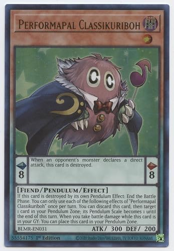 Performapal Classikuriboh - BLMR-EN031 - Ultra Rare - 1st Edition