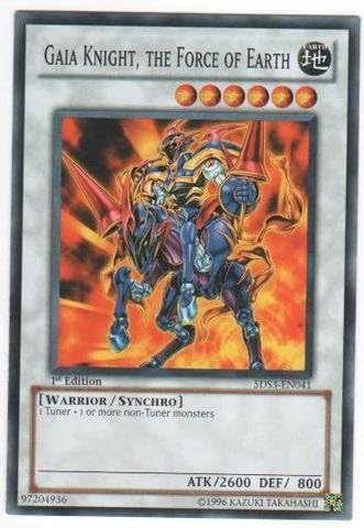 Gaia Knight, The Force Of The Earth (5DS3- EN041) - Common