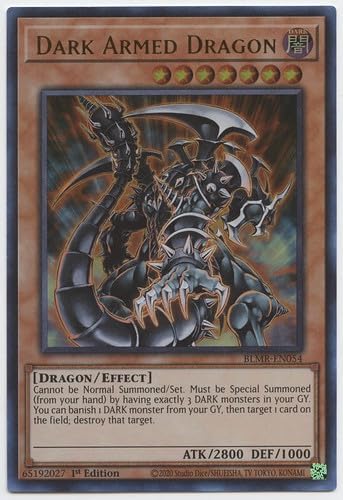 YU-GI-OH! Dark Armed Dragon - BLMR-EN054 - Ultra Rare - 1st Edition