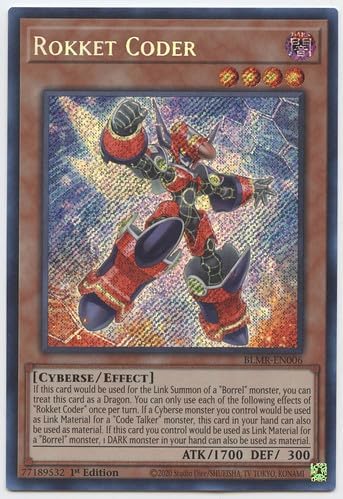 Rokket Coder - BLMR-EN006 - Secret Rare - 1st Edition