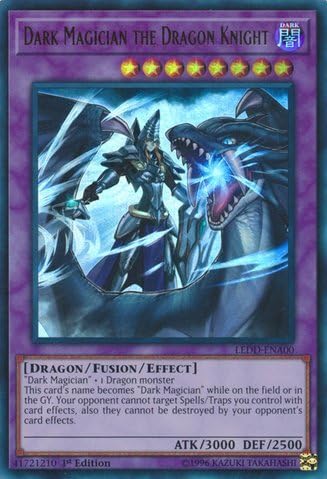 Dark Magician the Dragon Knight - LEDD-ENA00 - Ultra Rare - 1st Edition - Legendary Dragon Decks (1st Edition)