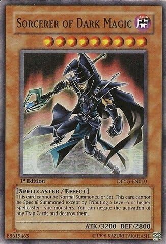 Yu-Gi-Oh! - Sorcerer of Dark Magic (DPYG-EN010) - Duelist Pack Yugi Moto - Unlimited Edition - Super Rare by Yu-Gi-Oh!