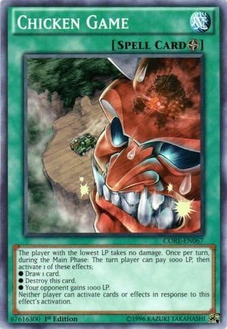 Yu-Gi-Oh! - Chicken Game (CORE-EN067) - Clash of Rebellions - 1st Edition - Common by Yu-Gi-Oh!