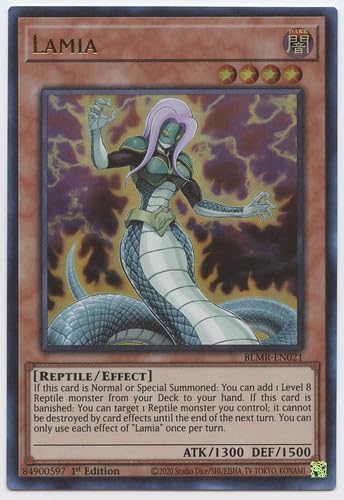 Lamia - BLMR-EN021 - Ultra Rare - 1st Edition