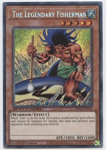 The Legendary Fisherman - SBC1-ENC01 - Secret Rare - 1st Edition
