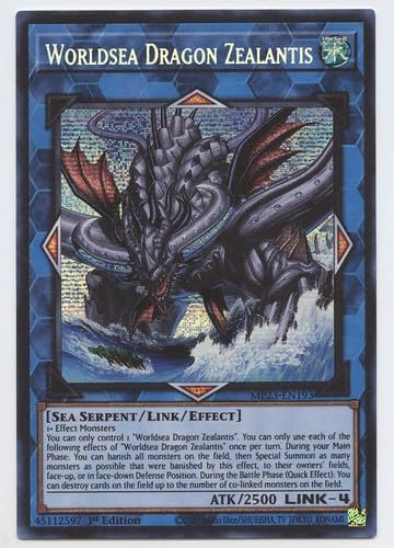 Worldsea Dragon Zealantis - MP23-EN193 - Prismatic Secret Rare - 1st Edition