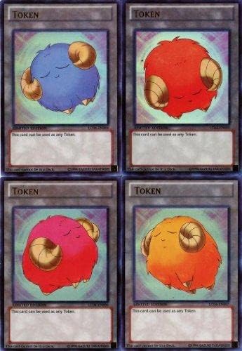 Yugioh Limited Edition Single Card Promo Sheep Token Set of 4 by Yu-Gi-Oh!