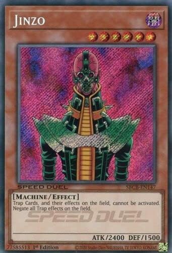 Jinzo - SBCB-EN147 - Secret- 1st Edition Speed Duel