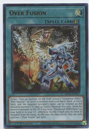Over Fusion - MP23-EN137 - Ultra Rare - 1st Edition